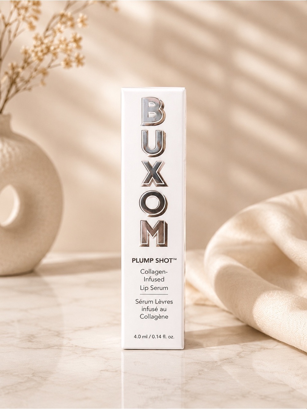 Buxom Plump Shot Collagen Infused Lip Serum NIB Full Size Hydrating Plumping Lip